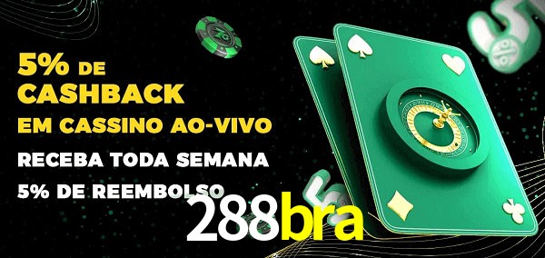 Promoções do cassino ao Vivo 288bra